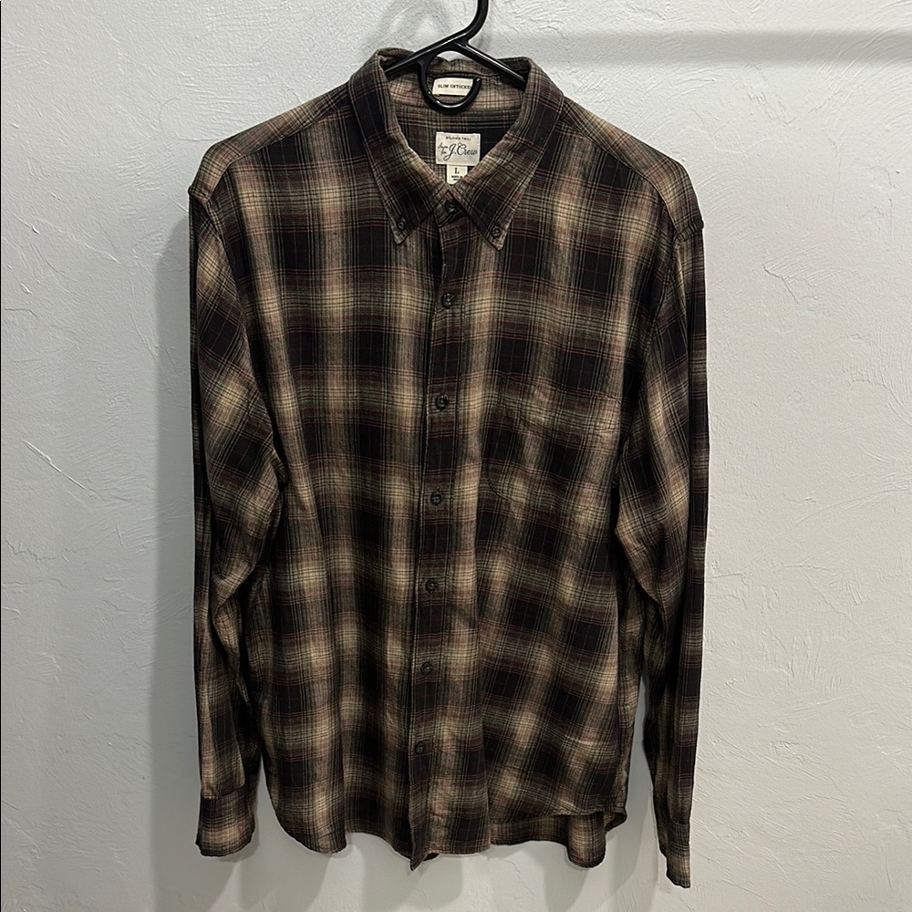 J Crew Brushed Twill Shirt